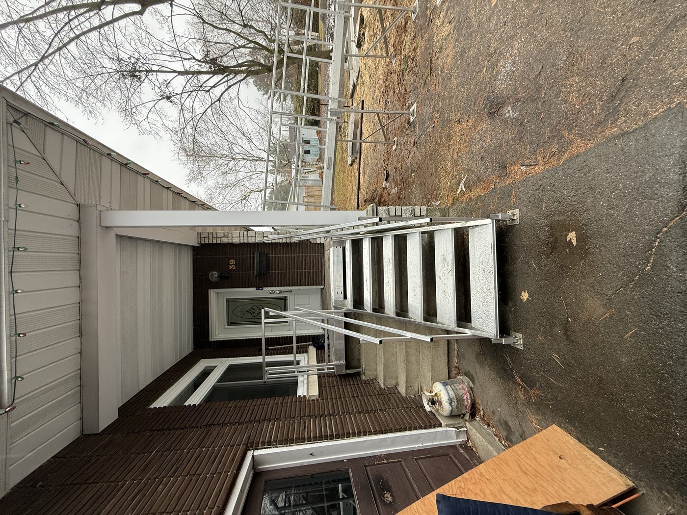 Installation commerciale rampe aluminium grande capacité