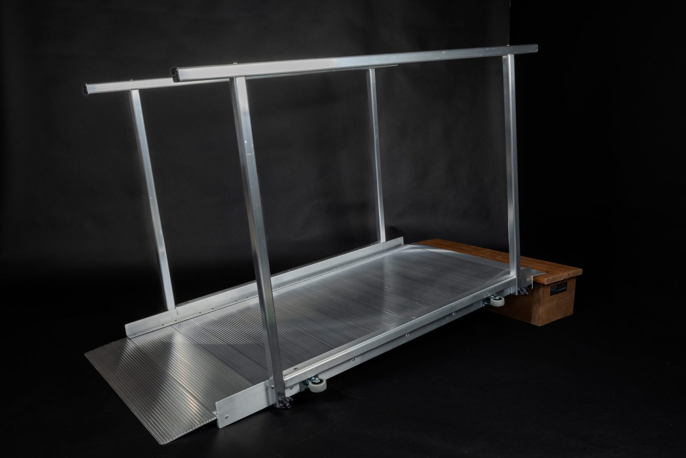 Rampe portative aluminium pliante