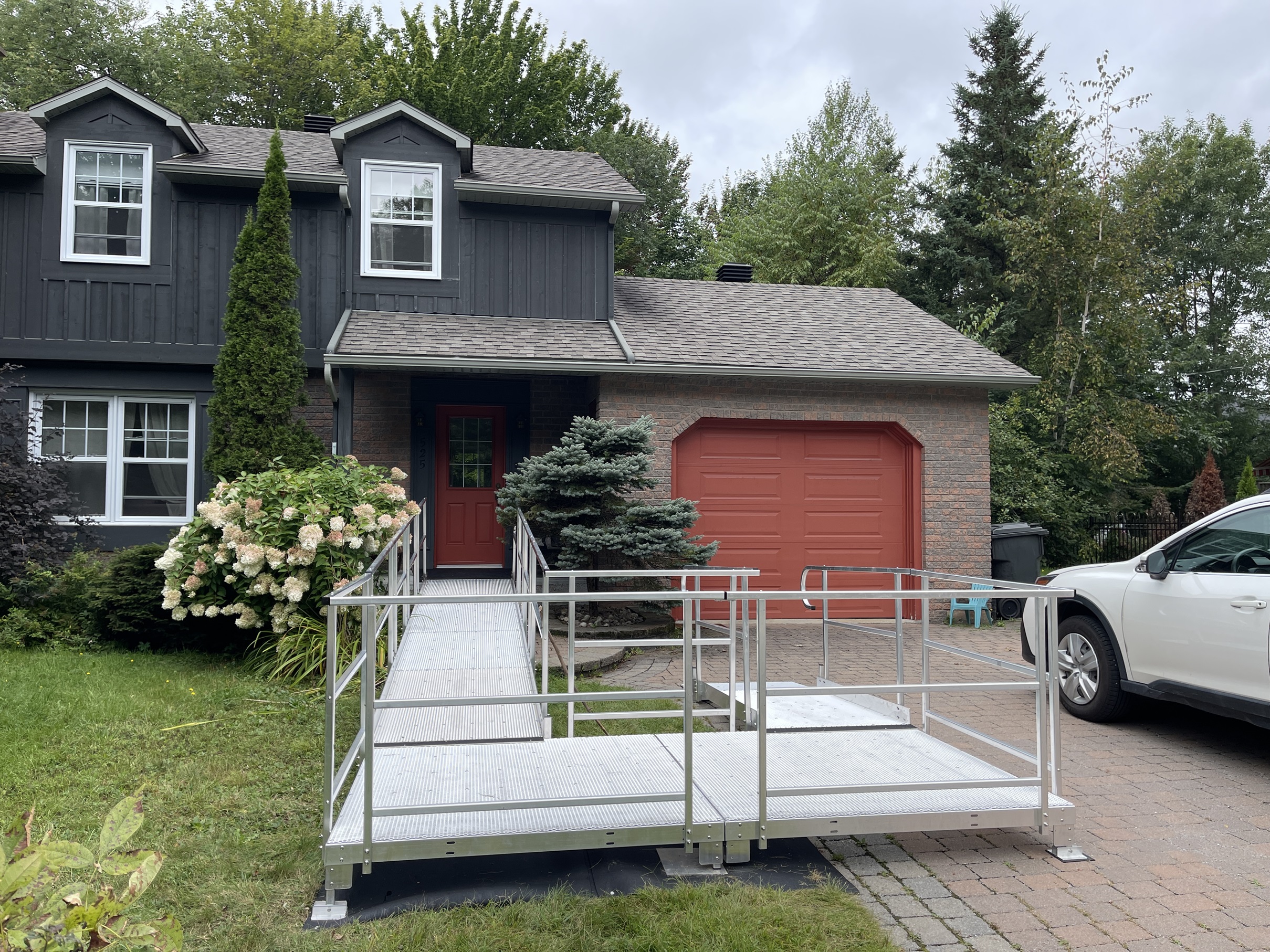 Rampe modulaire résidentielle