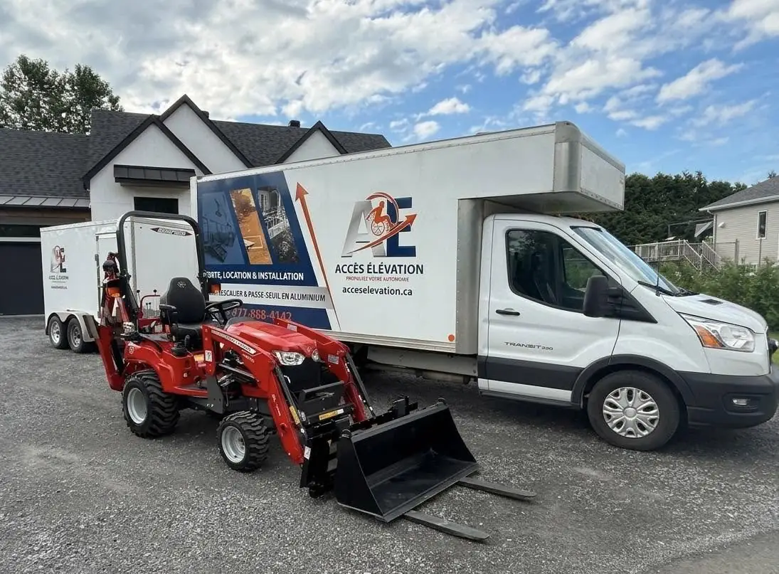 Service clé en main — Notre nouveau tracteur